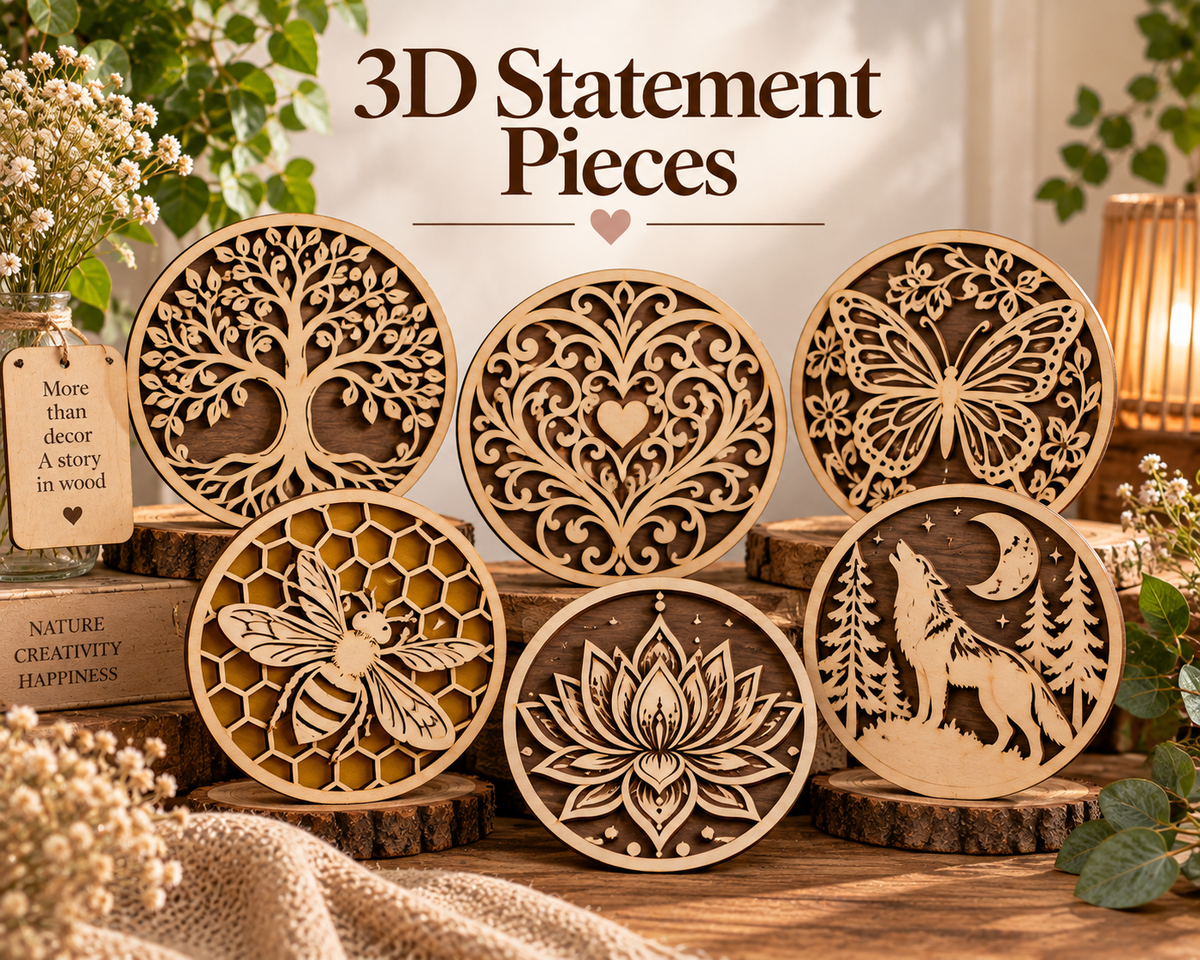3D Statement  Pieces
