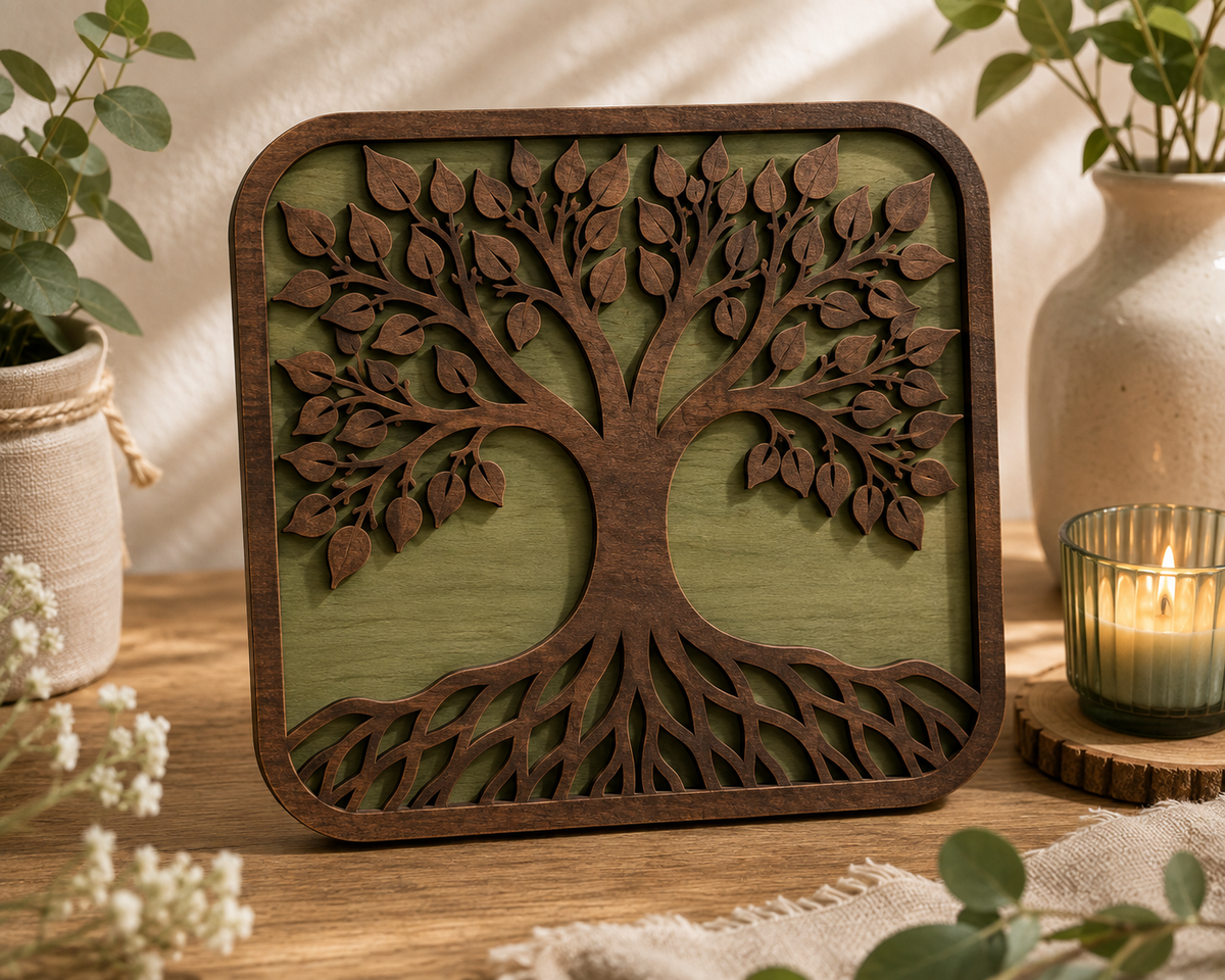 3D Tree of Life - DIY Craft & Home Decor