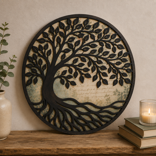 3D Tree of Life DIY Craft & Decor