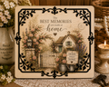 Farmhouse Decorative Wooden Frame – Laser Cut Plywood Craft Embellishment