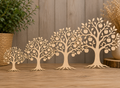 Apple Tree Wooden Craft Shapes - Laser Cut Plywood Craft Embellishments | 50–150 mm