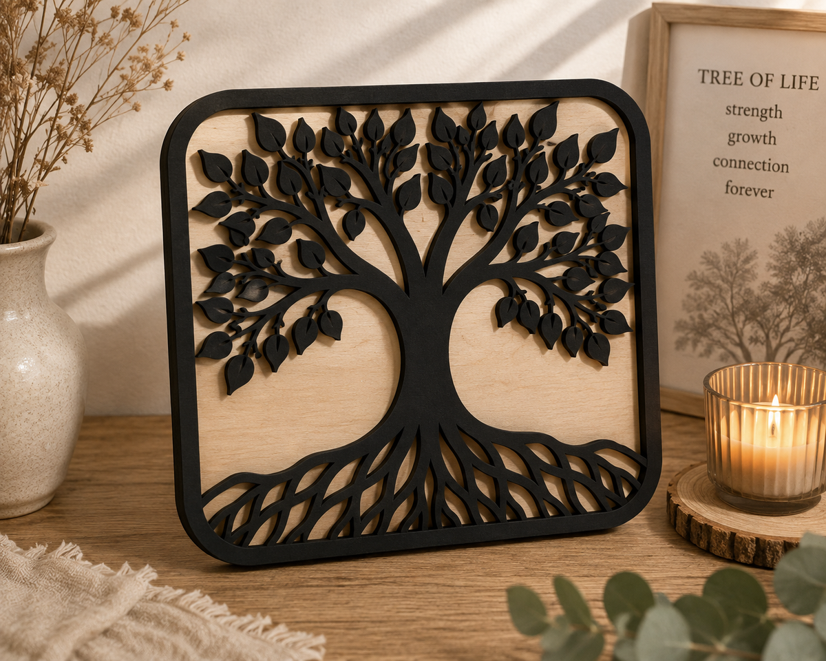 3D Tree of Life - DIY Craft & Home Decor