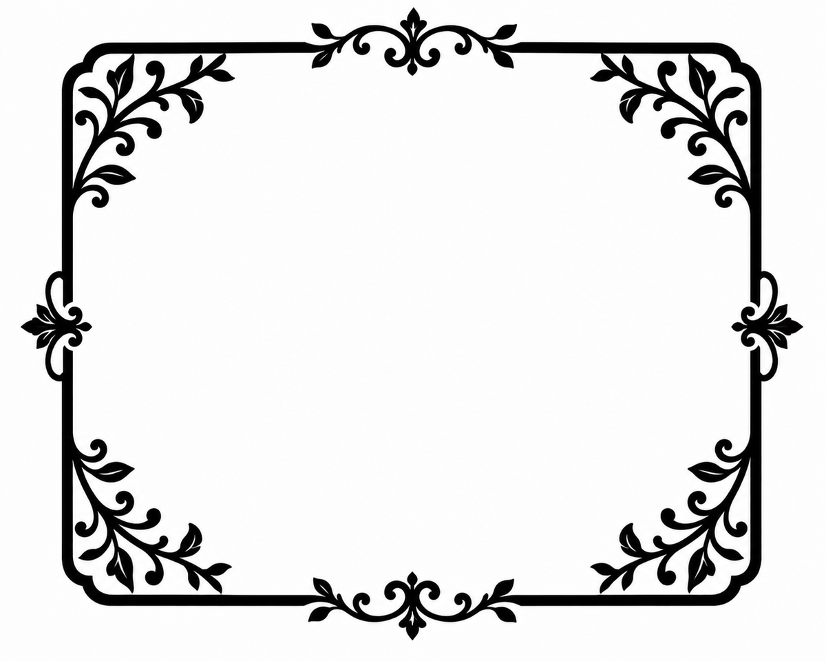 Farmhouse Decorative Wooden Frame – Laser Cut Plywood Craft Embellishment