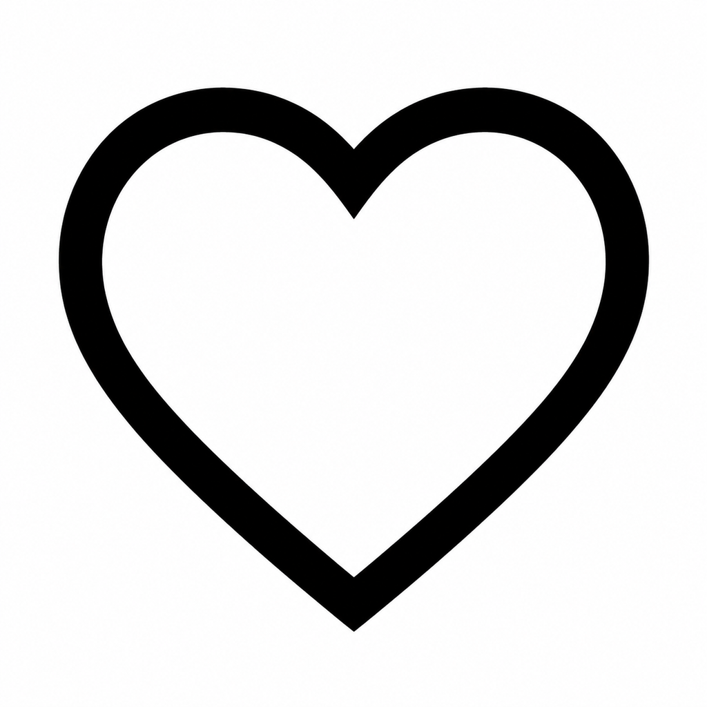 Wooden Heart Frames – Laser Cut Plywood Craft Embellishments | 20–50 mm | Packs of 10–100