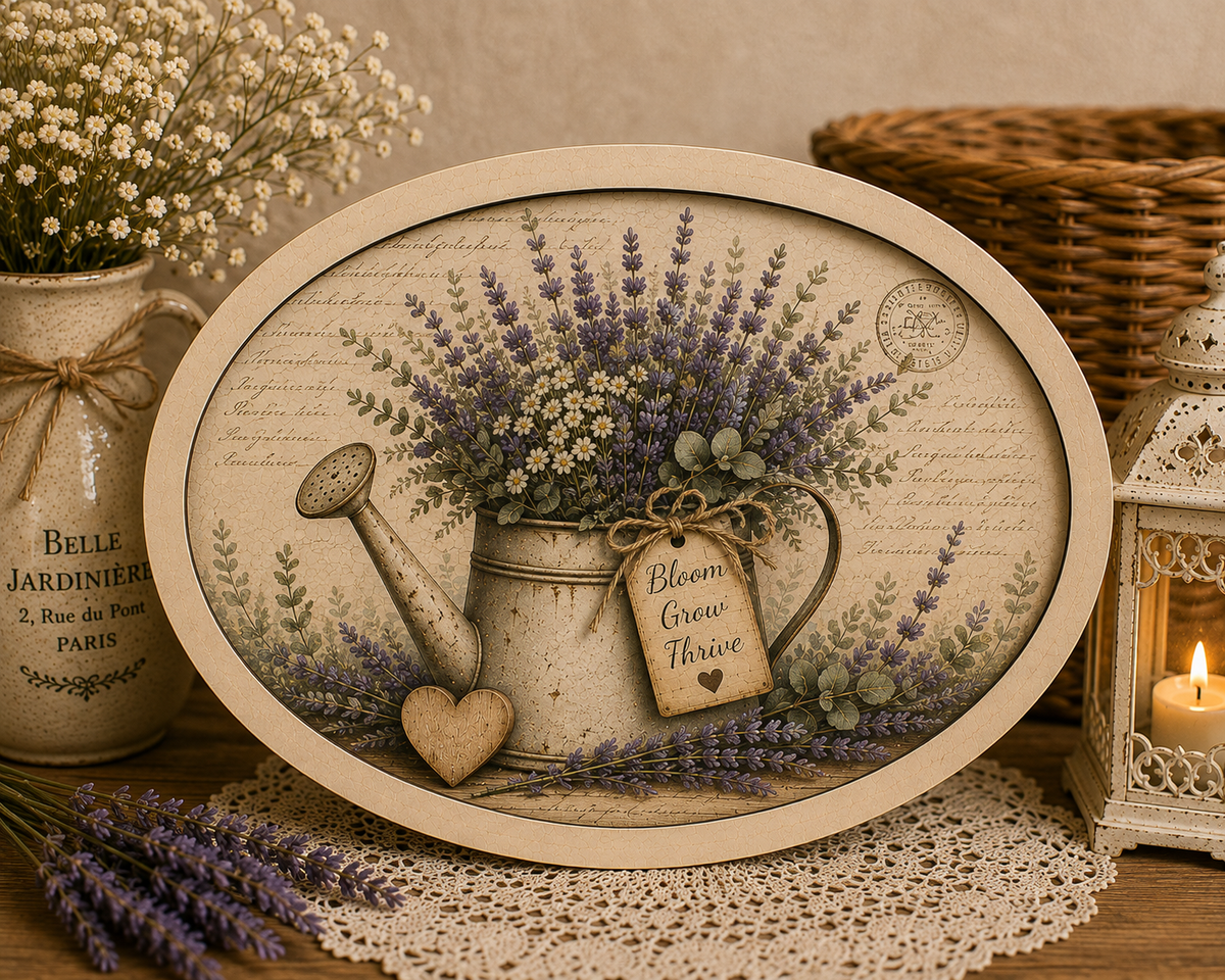Simple Oval Wooden Frame – Unfinished Laser Cut Plywood Craft Frame