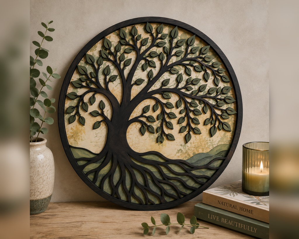 3D Tree of Life DIY Craft & Decor